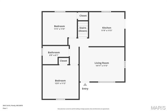 304 E 3rd Street, Pevely, MO 63070