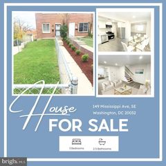 149 MISSISSIPPI AVE SE, Washington, DC 20032