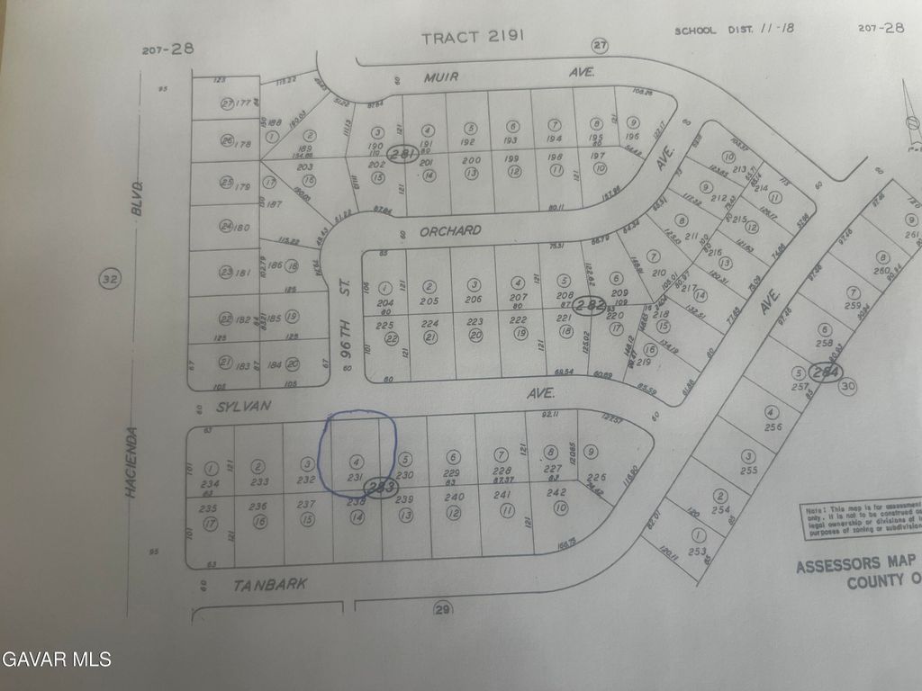 Sylvan Avenue, California City, CA 93505