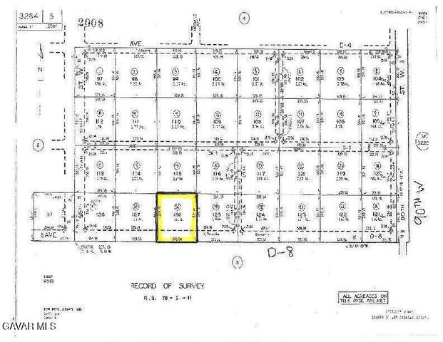 Ave D8 And 92nd St. West, Lancaster, CA 93536