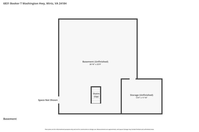 6831 Booker T Washington Hwy, Wirtz, VA 24184
