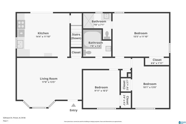 5229 JEAN DRIVE, Pinson, AL 35126