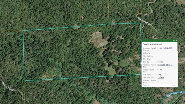 00 Reed Loop Road, Garberville, CA 95542
