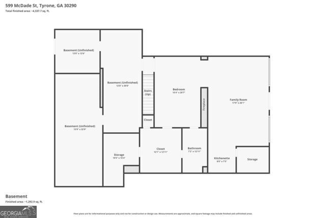 599 McDade Street, Tyrone, GA 30290