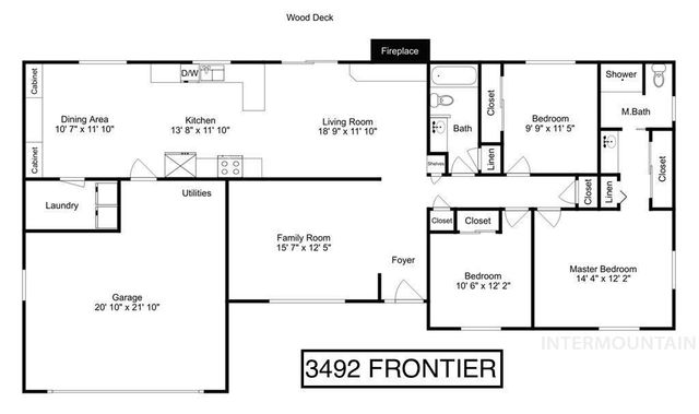 3492 N Frontier, Boise, ID 83713