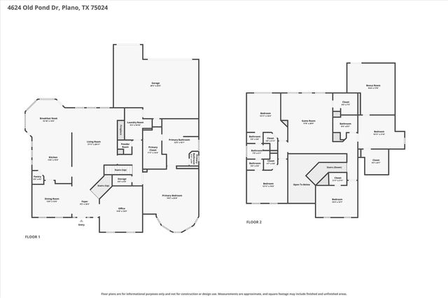 4624 Old Pond Drive, Plano, TX 75024