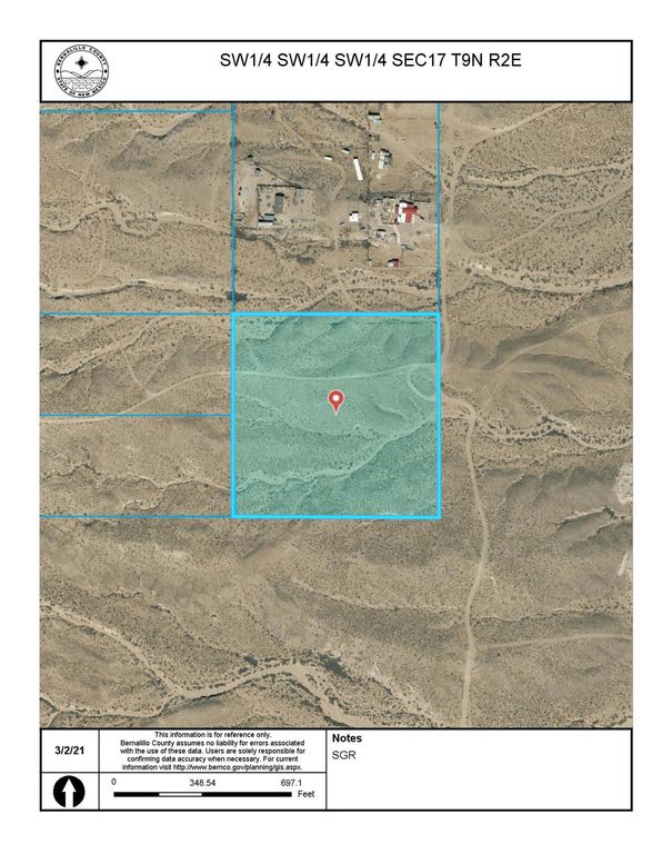 Off Pajarito (T.K 2) Road SW, Albuquerque, NM 87121