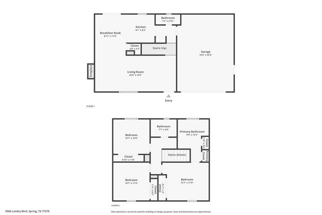 9506 Landry Boulevard, Spring, TX 77379