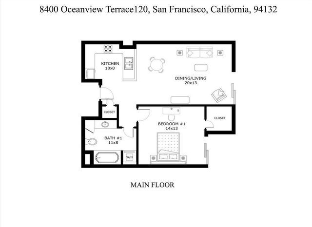 8400 Oceanview Terrace 120, San Francisco, CA 94132