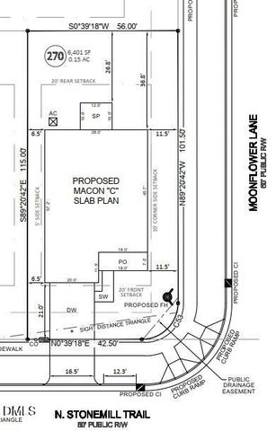120 N Stonemill Trail Homesite 270, Wilsons Mills, NC 27520