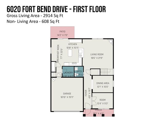 6020 Fort Bend Drive, Charlotte, NC 28214