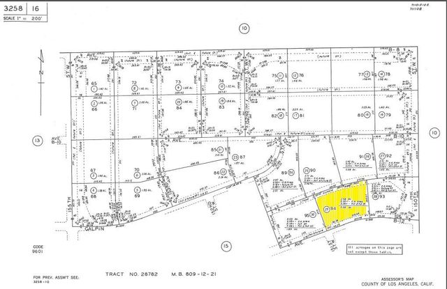 Ave B12 Vic 151 Stw, Lancaster, CA 93536