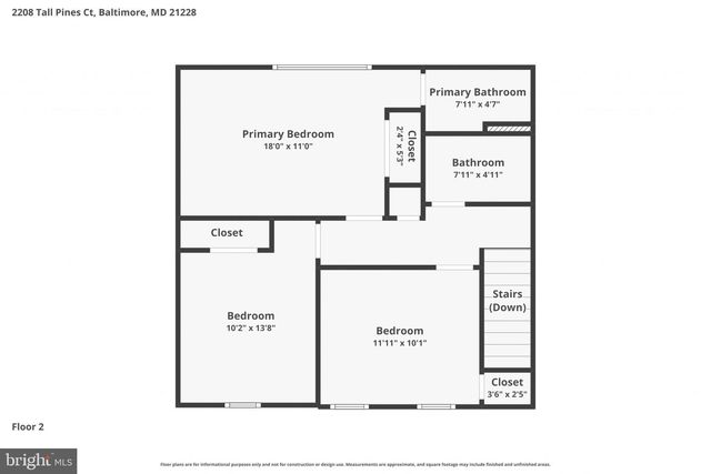 2208 TALL PINES CT, Baltimore, MD 21228