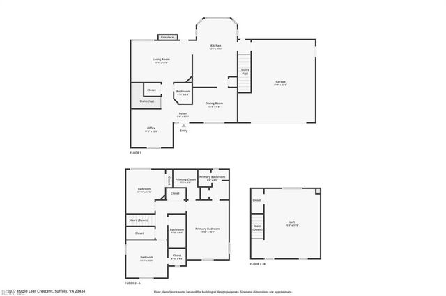 2077 Maple Leaf CRES, Suffolk, VA 23434