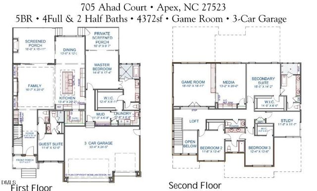 705 Ahad Court, Apex, NC 27523