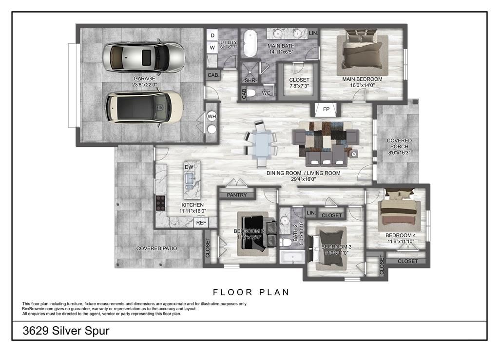 Image 3 of property listing at 3629 Silver Spur Dr, San Angelo, TX 76904
