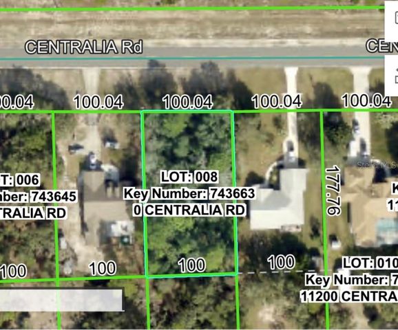 0 CENTRALIA ROAD, Weeki Wachee, FL 34614