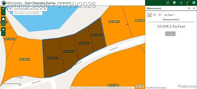 Lot 120 Central Drive, Lake Orion Village, MI 48362