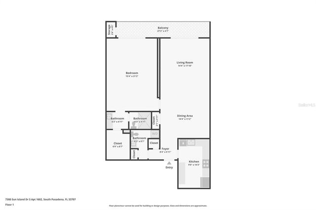 7300 SUN ISLAND DRIVE S 1602, South Pasadena, FL 33707