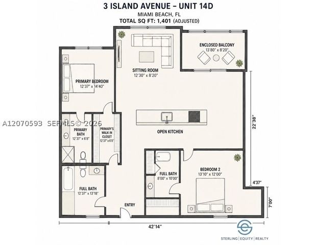 3 Island Ave 14D, Miami Beach, FL 33139