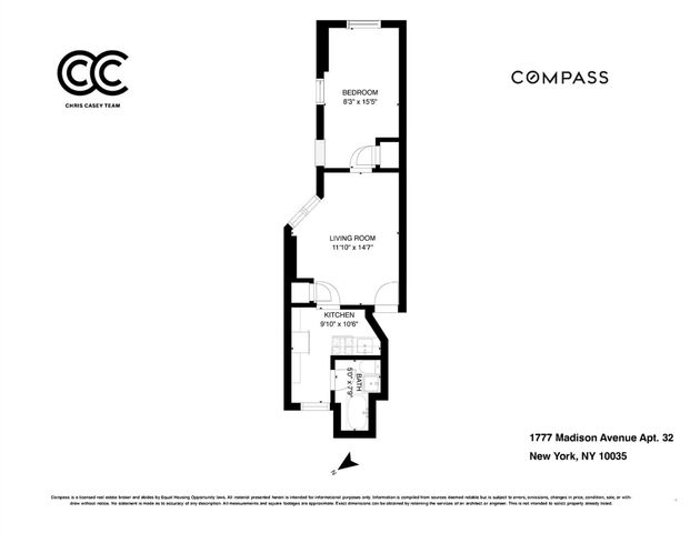 1777 Madison Avenue 3B, New York (manhattan), NY 10035
