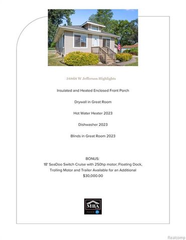 34868 W Jefferson Avenue, Rockwood, MI 48173