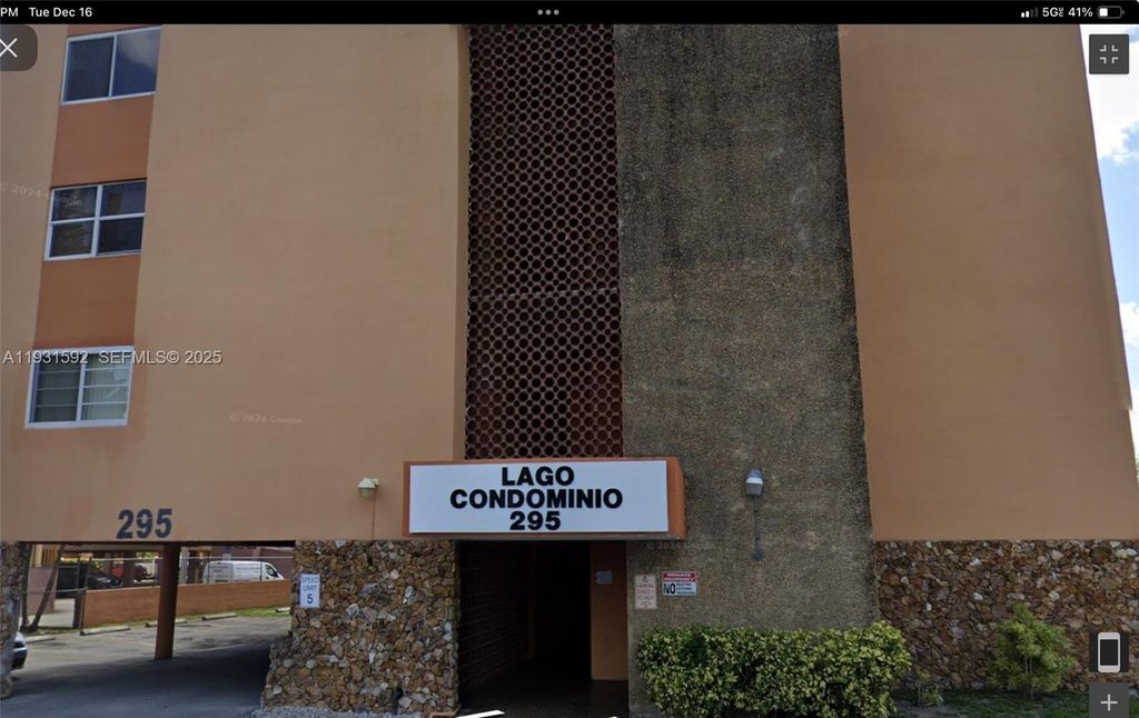 Image 1 of property listing at 295 NW 72nd Ave 204, Miami, FL 33126