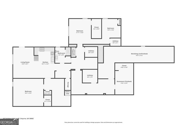 937 Hidden Falls Lane SE, Smyrna, GA 30082