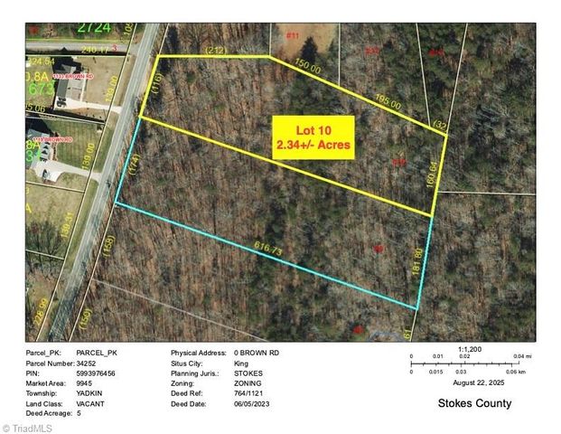 Lot 10 Brown Road, King, NC 27021