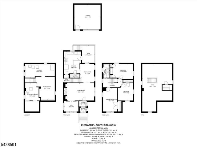 232 Ward Pl, South Orange Village Twp., NJ 07079