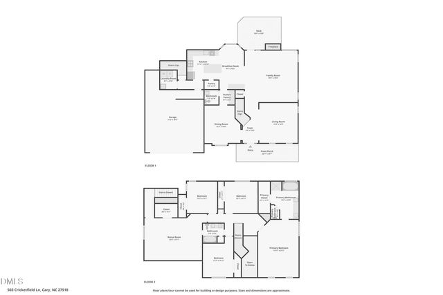 503 Cricketfield Lane, Cary, NC 27518