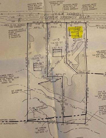 3261 Sulphur Springs Rd, Murfreesboro, TN 37129