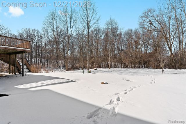 49681 S Glacier, Northville Township, MI 48168