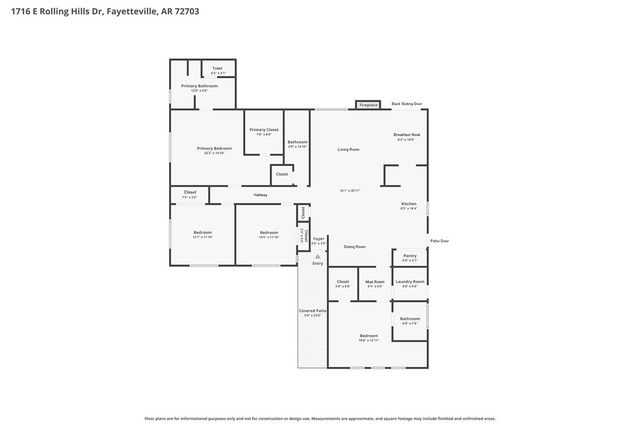 1716 E Rolling Hills Drive, Fayetteville, AR 72703