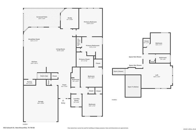 932 SALZACH DRIVE, New Braunfels, TX 78130