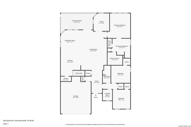 932 SALZACH DRIVE, New Braunfels, TX 78130