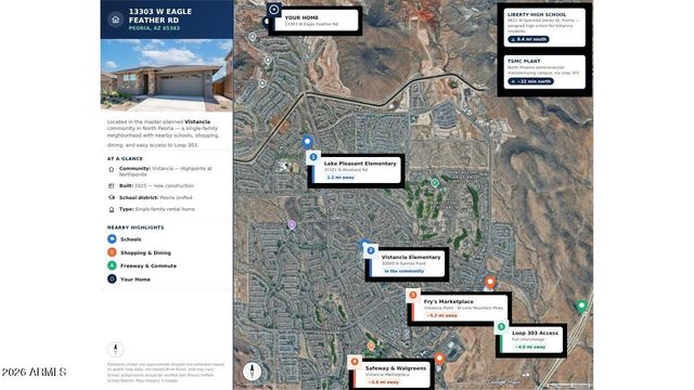 13303 W EAGLE FEATHER Road, Peoria, AZ 85383