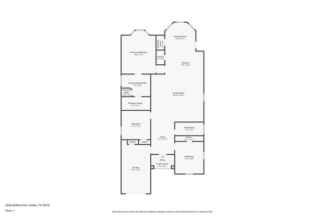 2226 Moffatt Avenue, Dallas, TX 75216