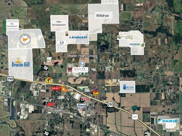 10.9 AC Fields Store At Hwy 290 Road, Waller, TX 77484