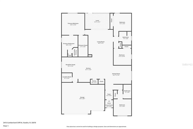 2415 CUMBERLAND CLIFF DRIVE, Ruskin, FL 33570