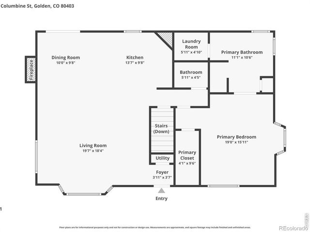 401 N Columbine Street, Golden, CO 80403