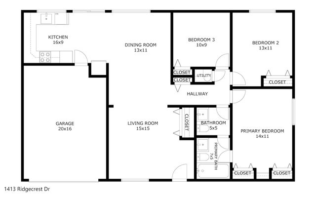 1413 Ridgecrest Drive, Plano, TX 75074