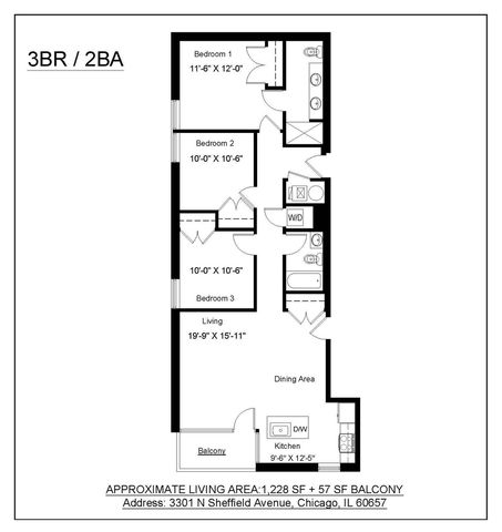 3301 N Sheffield Avenue 401, Chicago, IL 60657