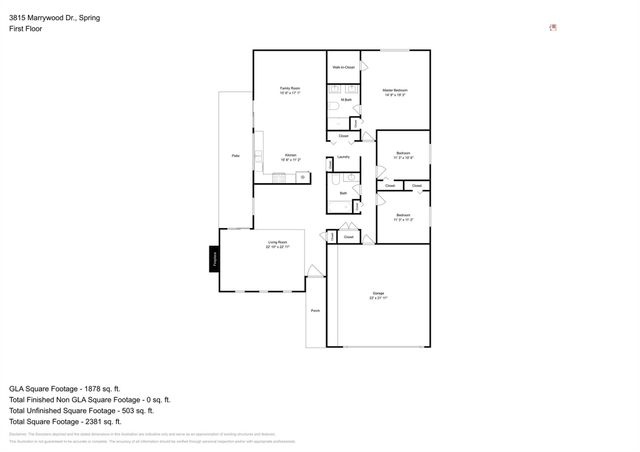3815 Marywood Drive, Spring, TX 77388