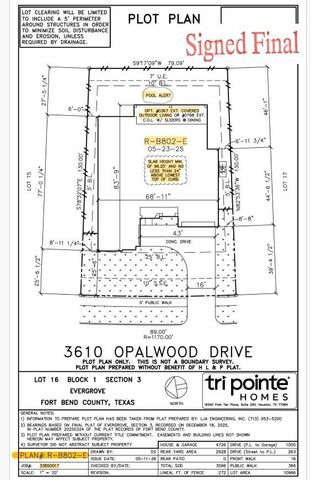 3610 Opalwood Drive, Richmond, TX 77406