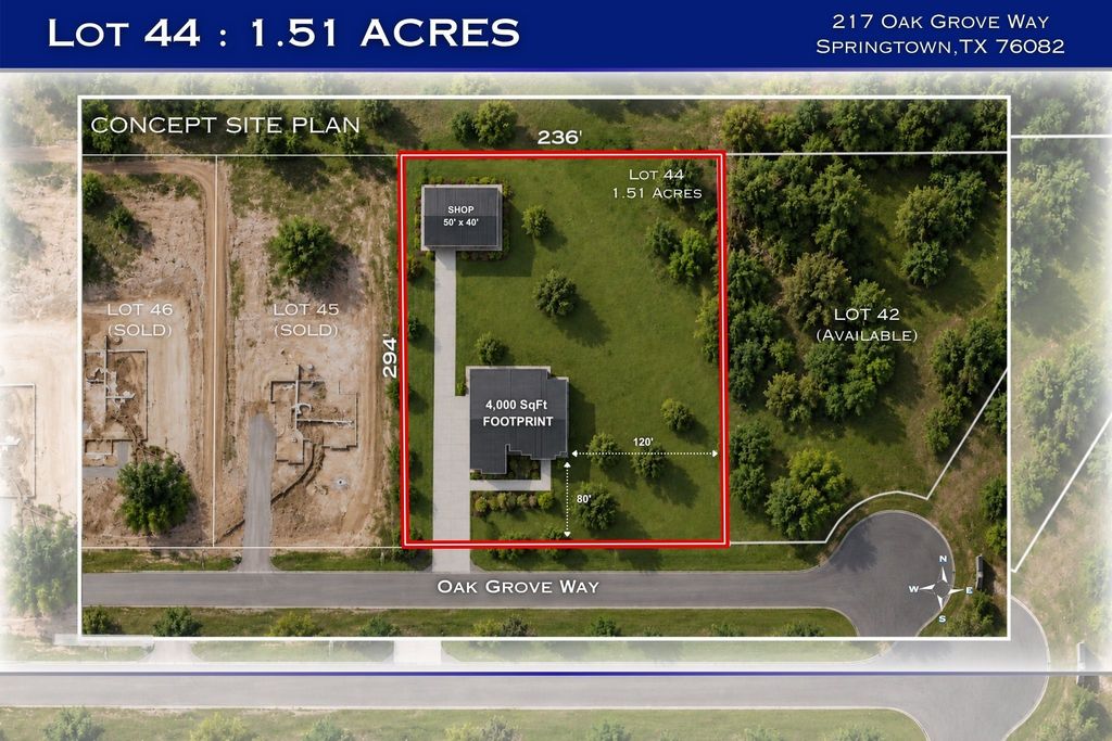 217 Oak Grove Way, No City, TX 76082