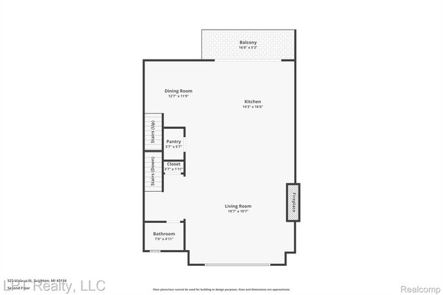 525 Walnut Street, Brighton, MI 48116