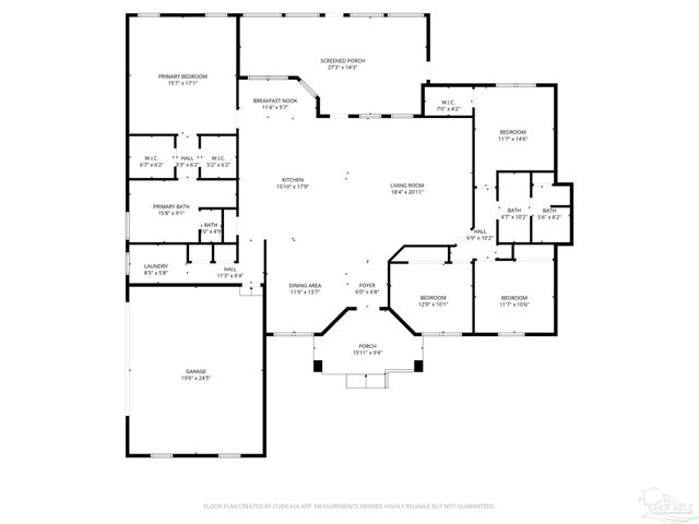 2409 Sweetheart Ln, Pensacola, FL 32526