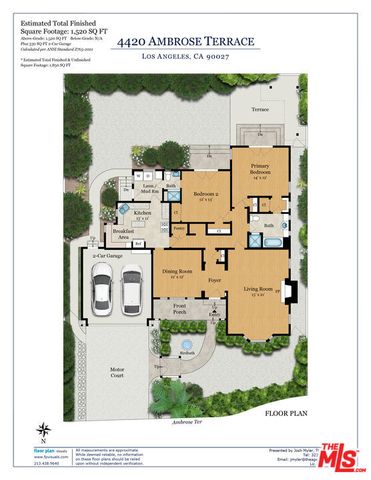 4420 Ambrose Terrace, Los Angeles, CA 90027