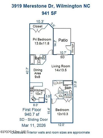 3919 Merestone Drive, Wilmington, NC 28412